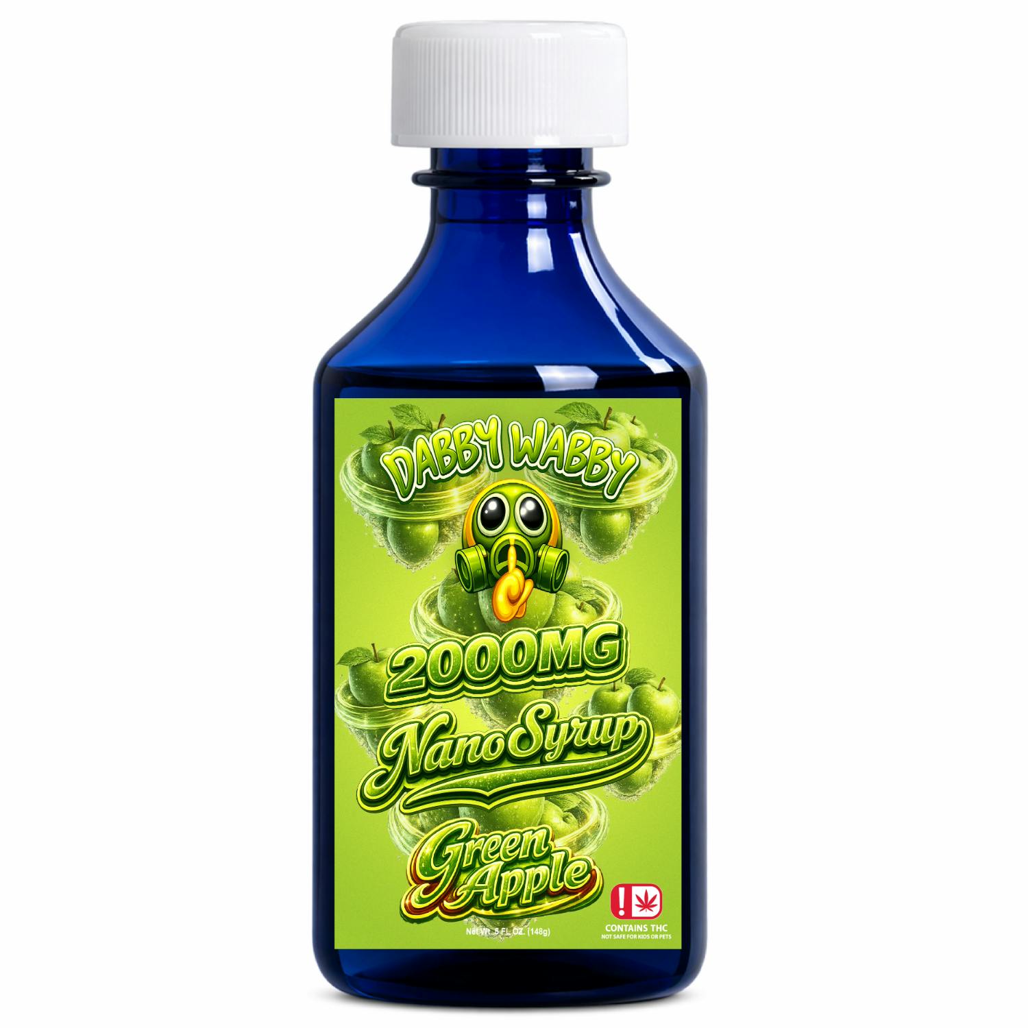 Green Apple - 2000mg Dabby Wabby Syrup