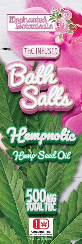Enchanted Botanicals Hempnotic Bath Salts 1:1 THC:CBD