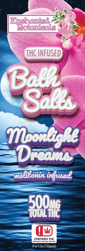 Enchanted Botanicals Moonlight Dreams Bath Salts 1:1 THC:CBD