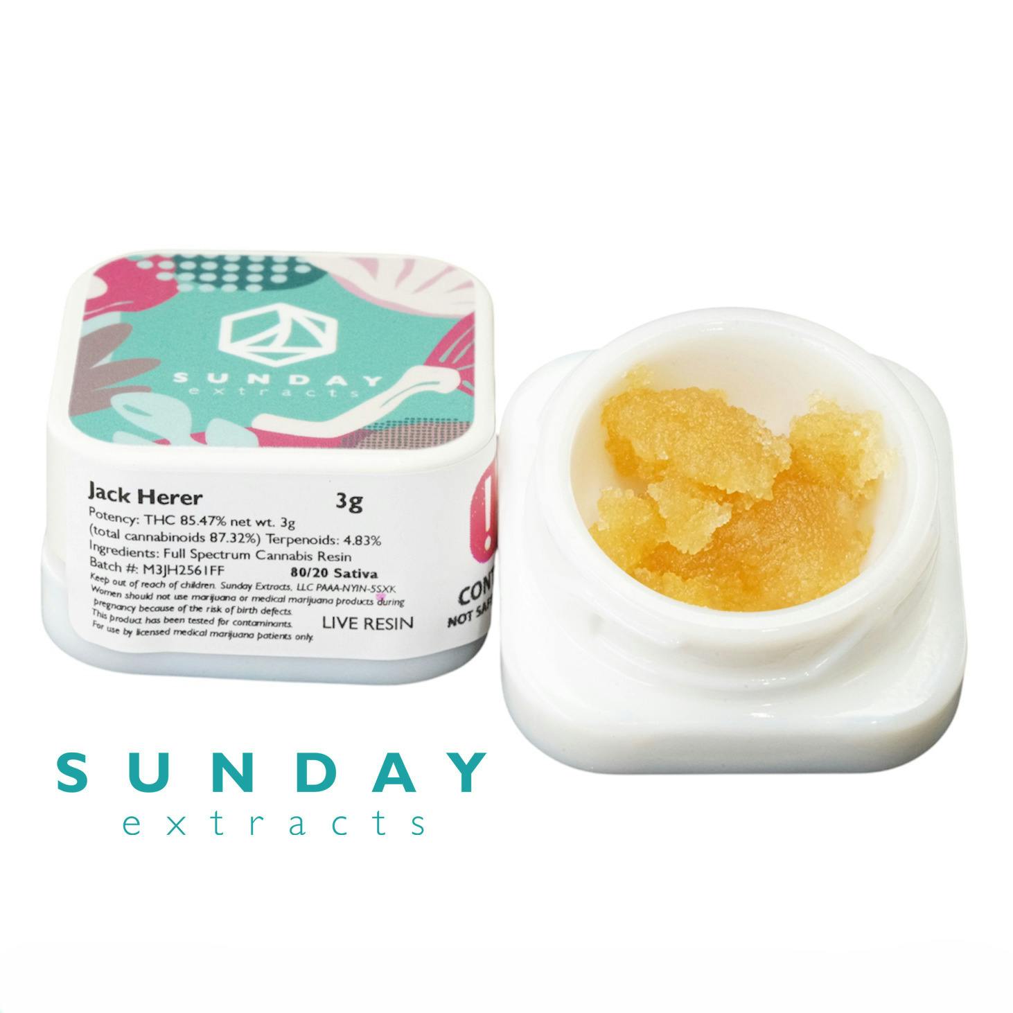 Sunday Jack Herer Live Resin