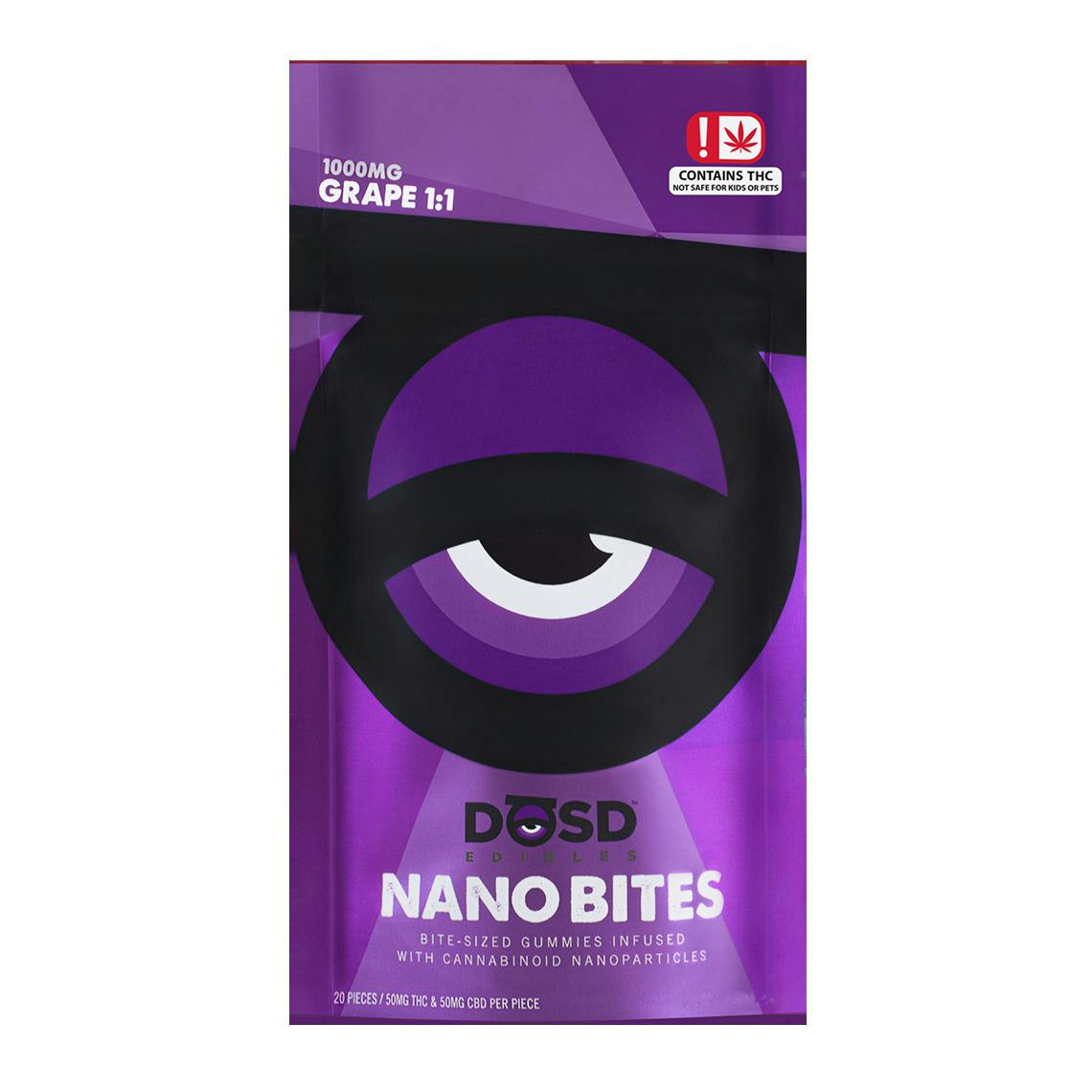 DOSD Grape Indica Gummies