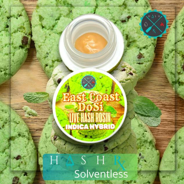 Hash Rx East Coast Dosi Live Hash Rosin