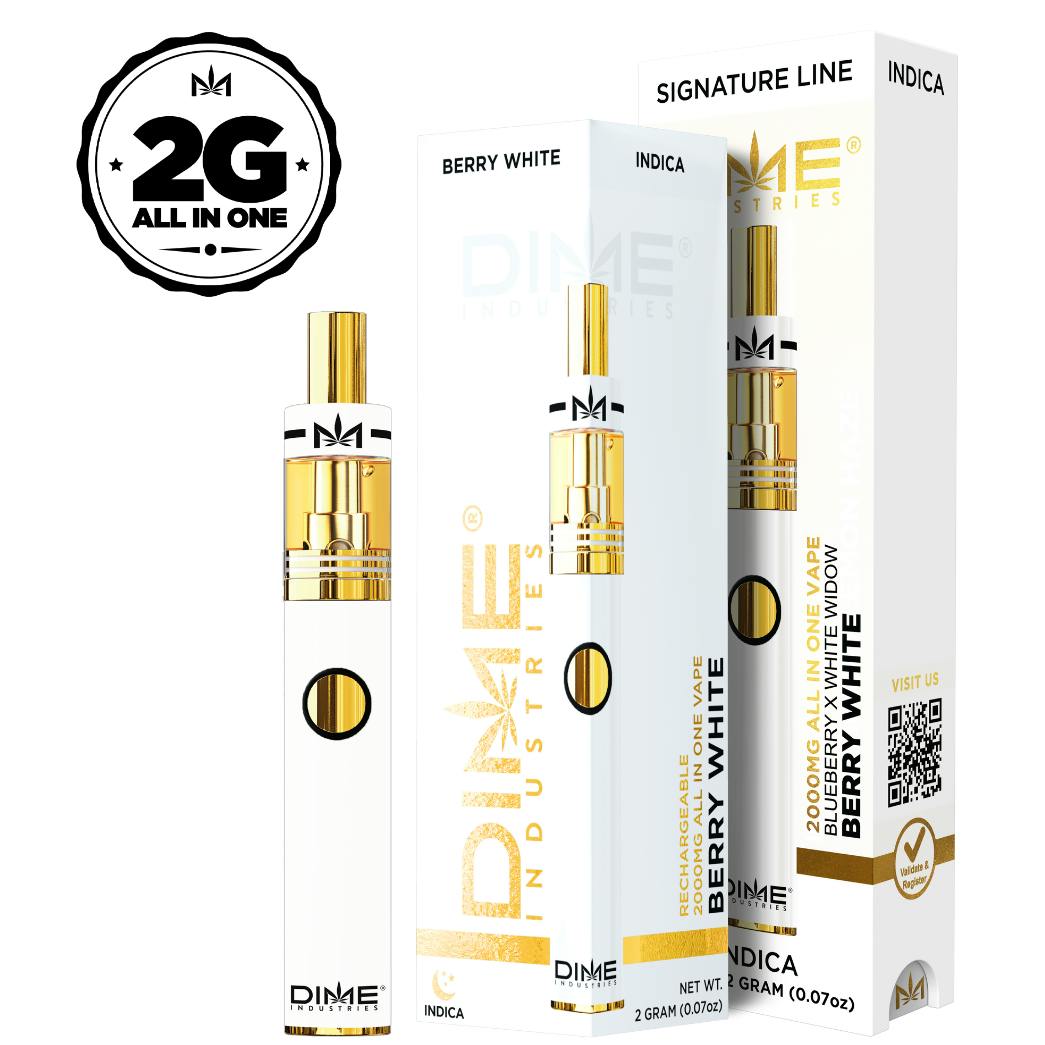 Dime Berry White Disposable