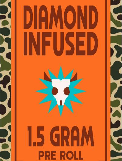 Lone Wolf Farms Forbidden Fruit Diamond Infused Preroll