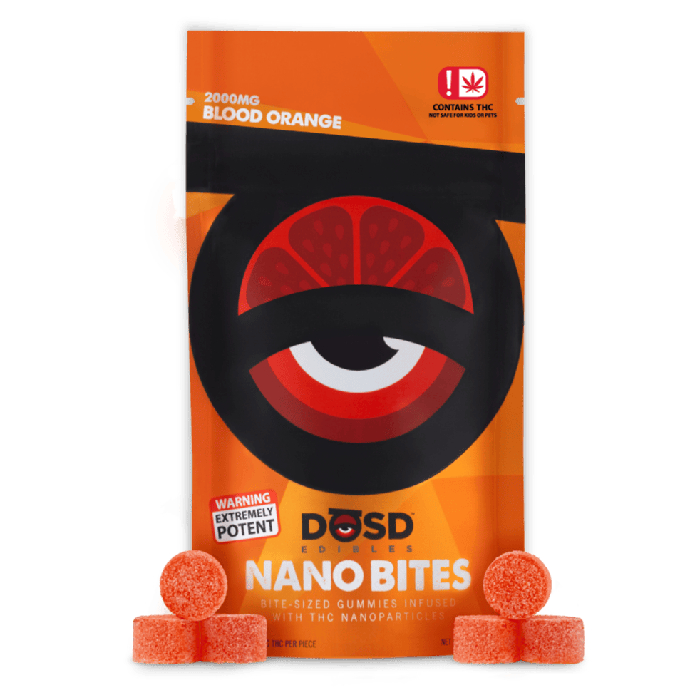 DOSD Blood Orange Indica Gummies