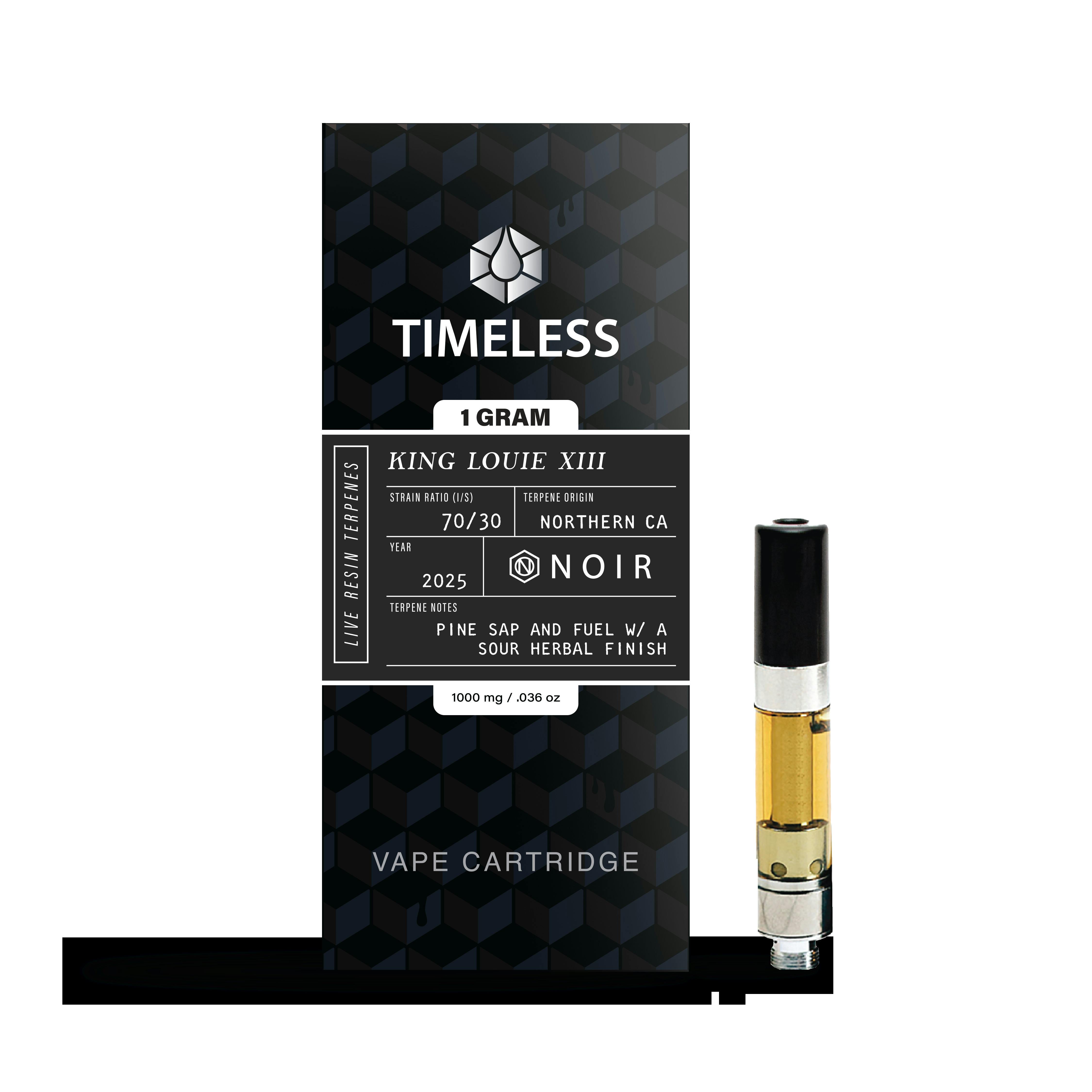 Timeless Noir King Louie XIII Cart