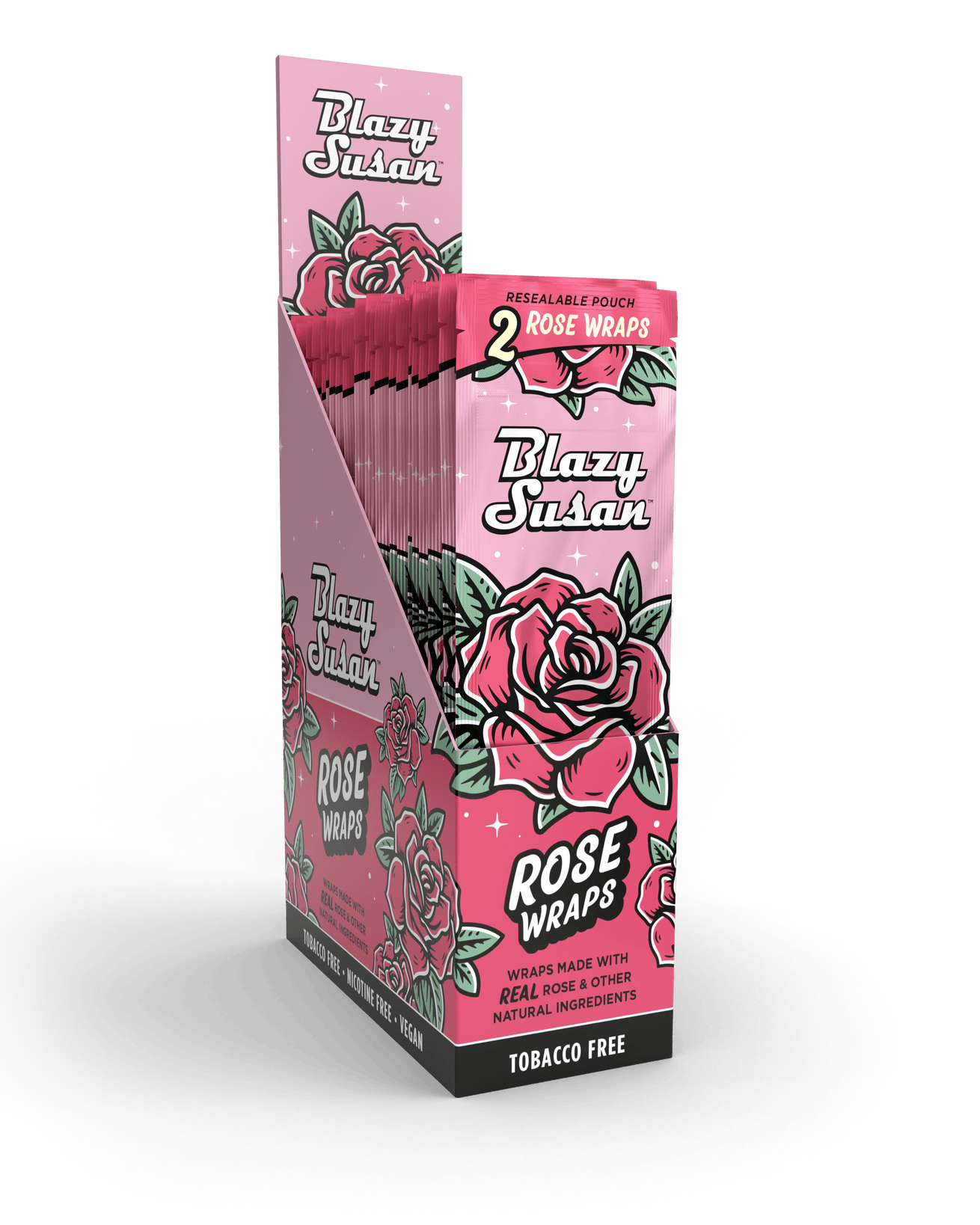 Blazy Susan Rose Wraps 2pk