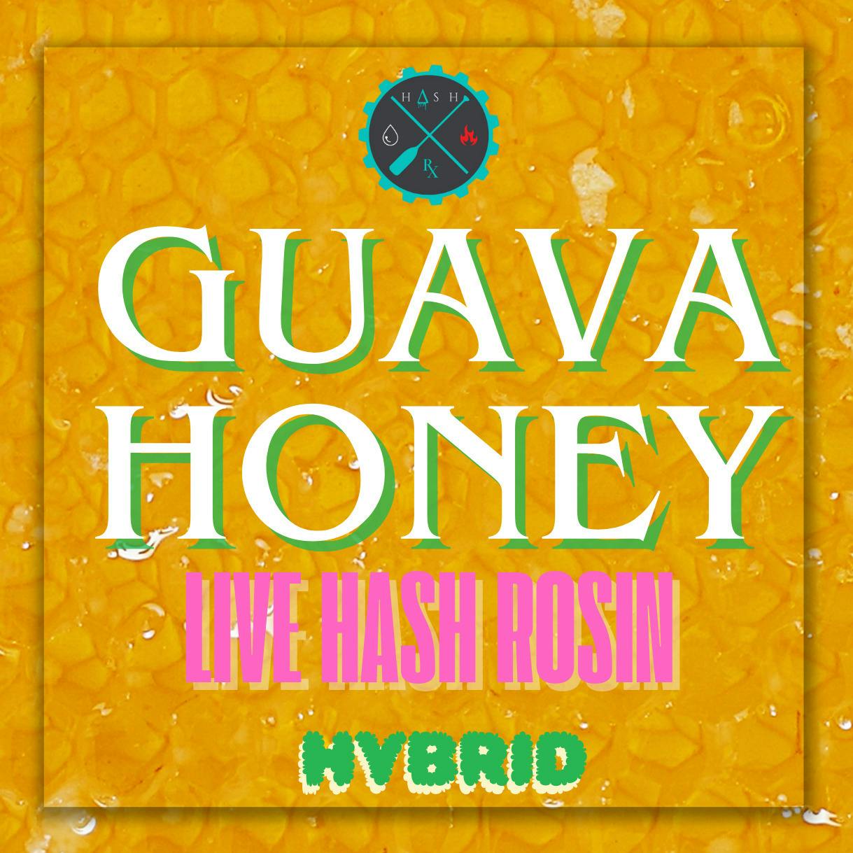 Hash Rx Guava Honey Live Hash Rosin