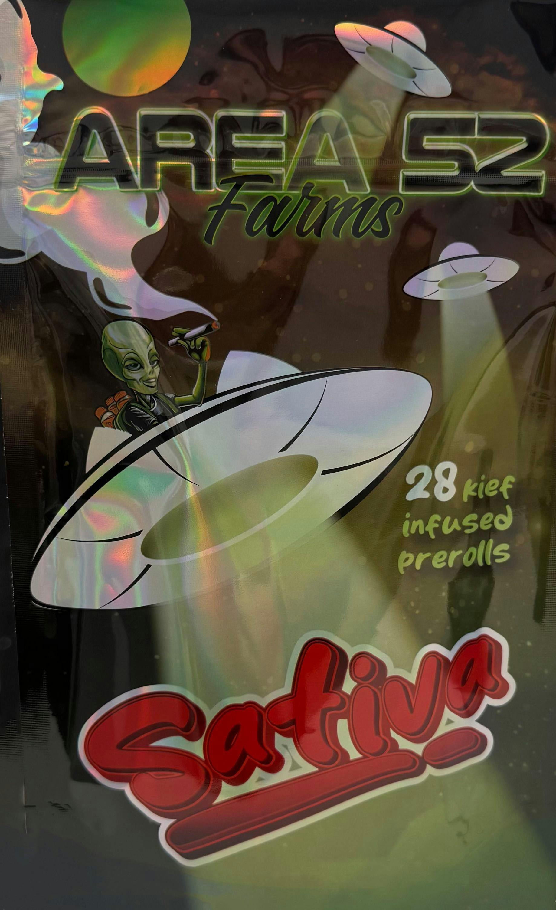 Area 52 Electric Mango Infused Preroll 28pk