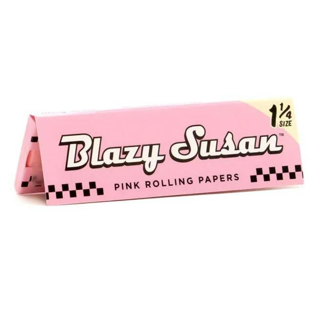 Blazy Susan Pink Papers 1.25"