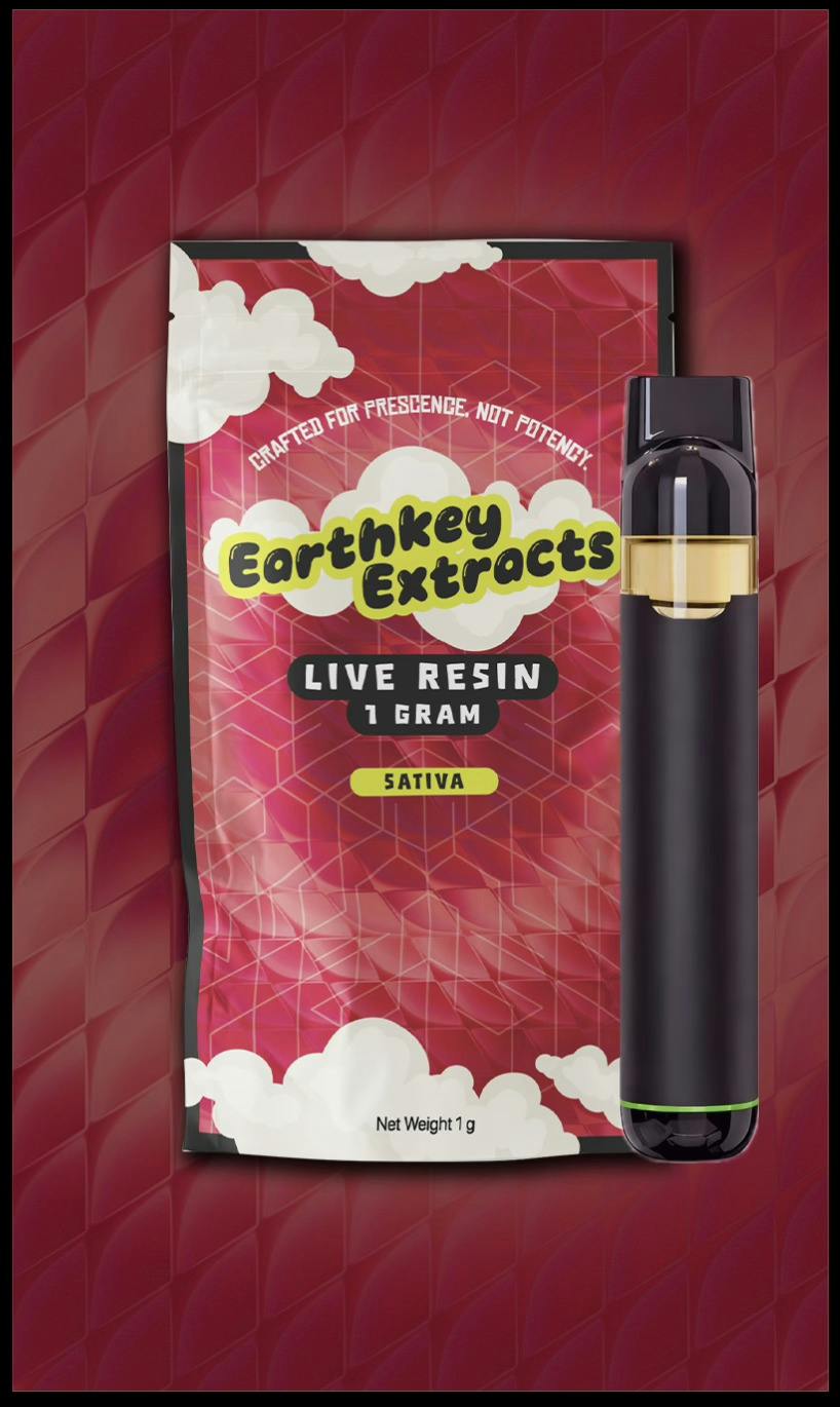 Earthkey Purple Gelonade Live Resin Disposable