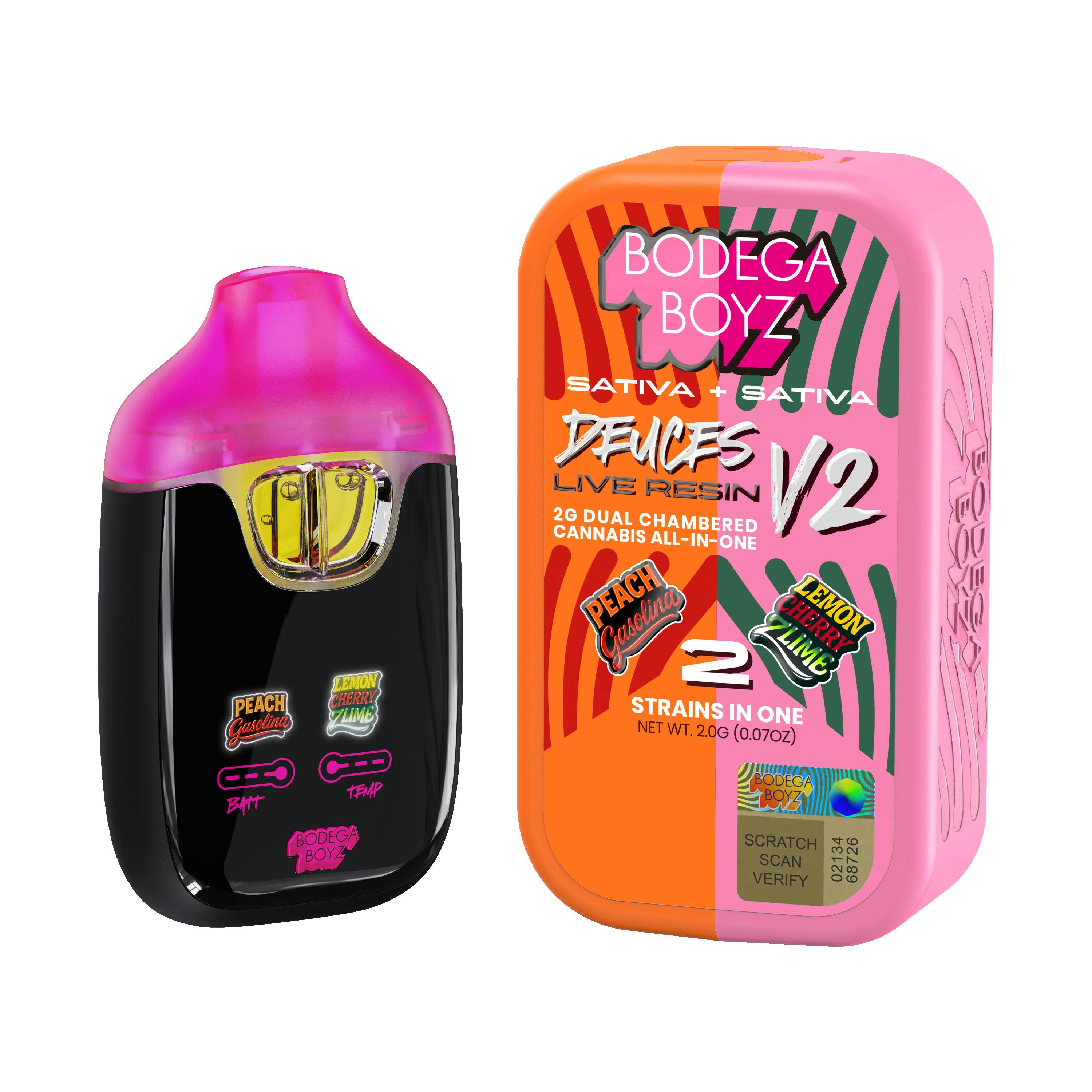 Bodega Boyz Peach Gasolina | Lemon Cherry Zlime Deuces V2