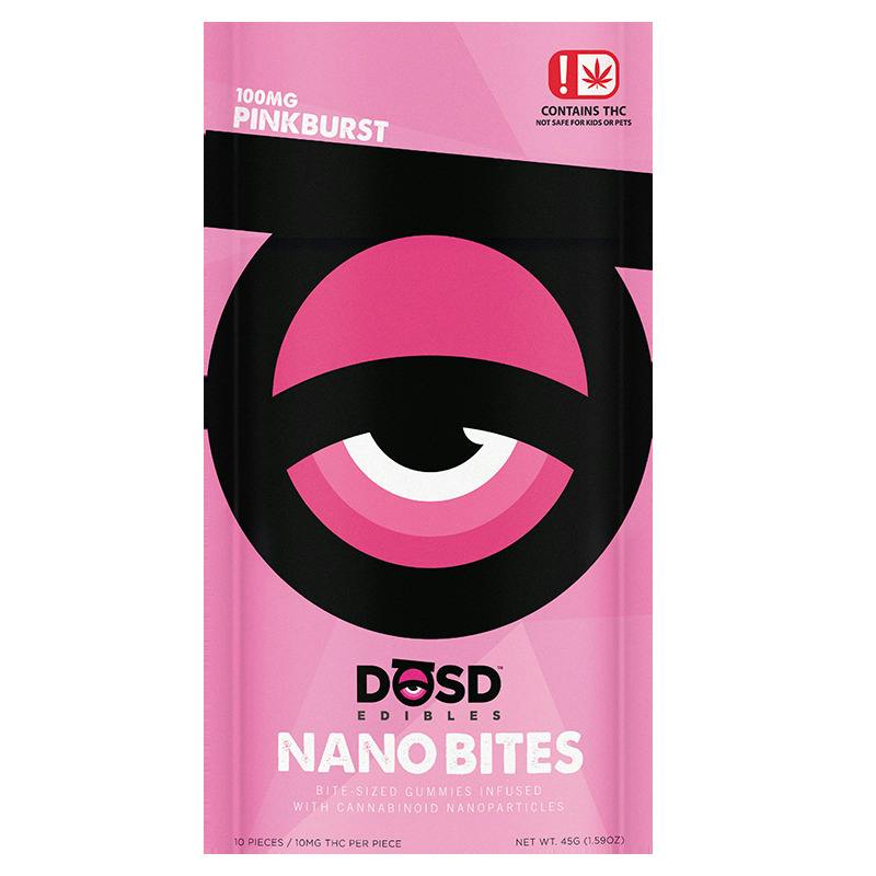 DOSD Pinkburst Sativa Gummies