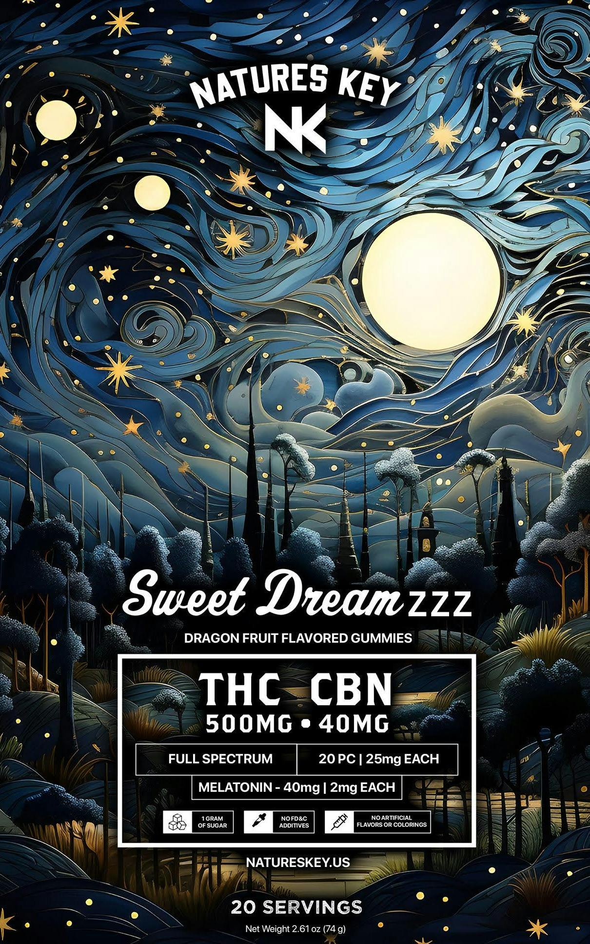 Nature's Key Sweet Dreamzzz Gummies