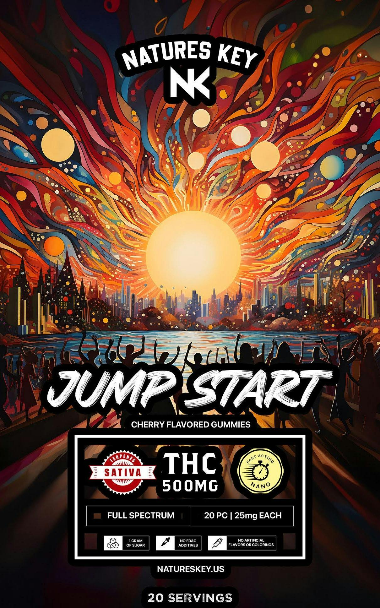 Nature's Key Jumpstart Gummies