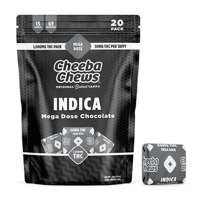 Cheeba Chews Chocolate Indica Taffy