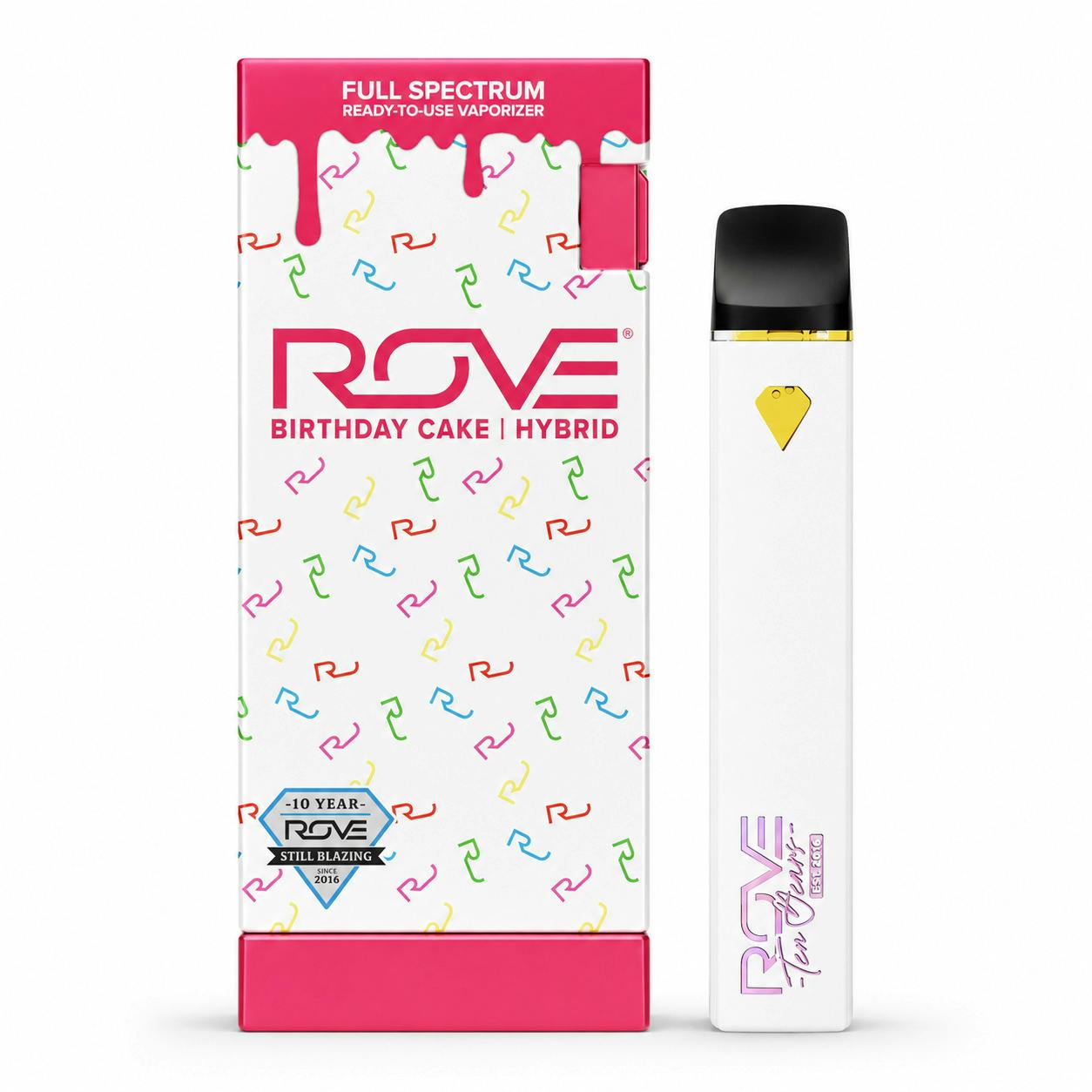 Rove Birthday Cake Diamond Disposable