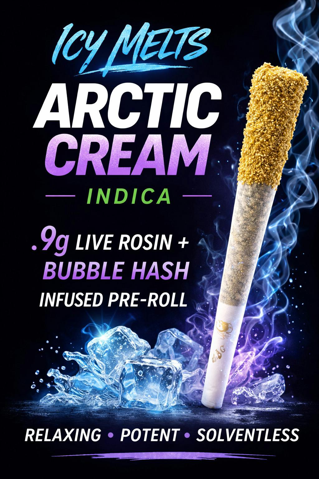 Icy Melts Arctic Cream Frosty Picks