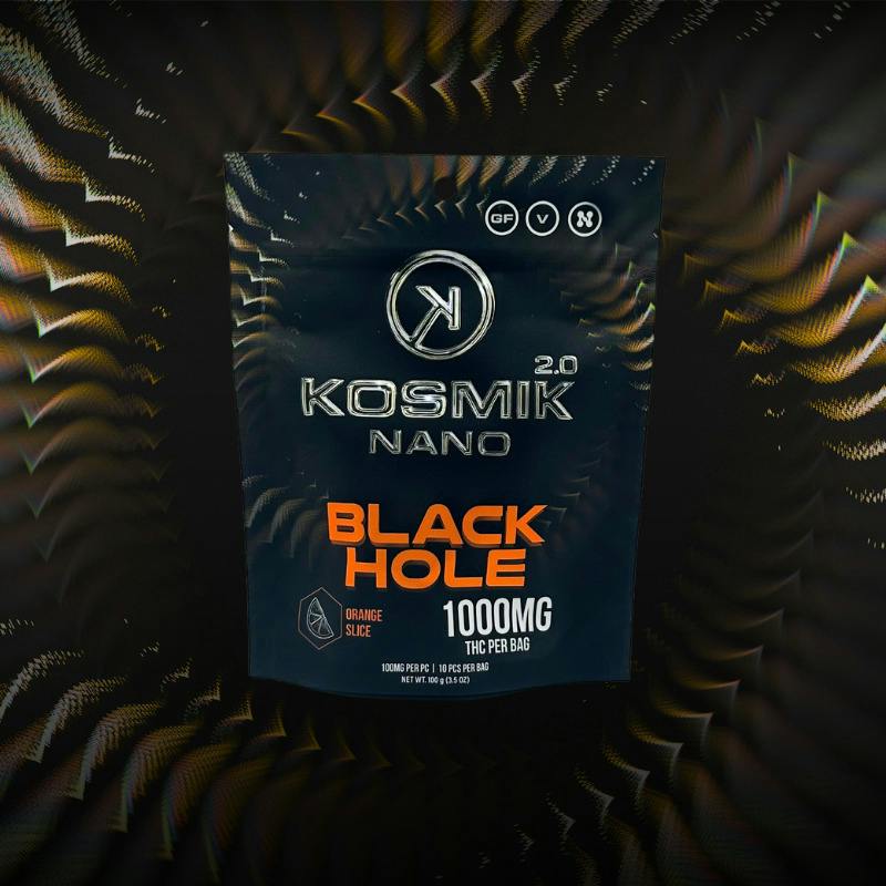 Kosmik Orange Slice Blackhole Gummies