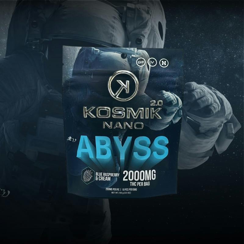 Kosmik Blue Raspberry & Cream Abyss Gummies