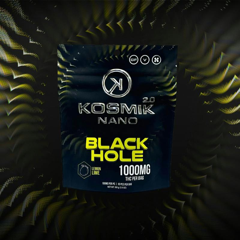 Kosmik Lemon Lime Blackhole Gummies