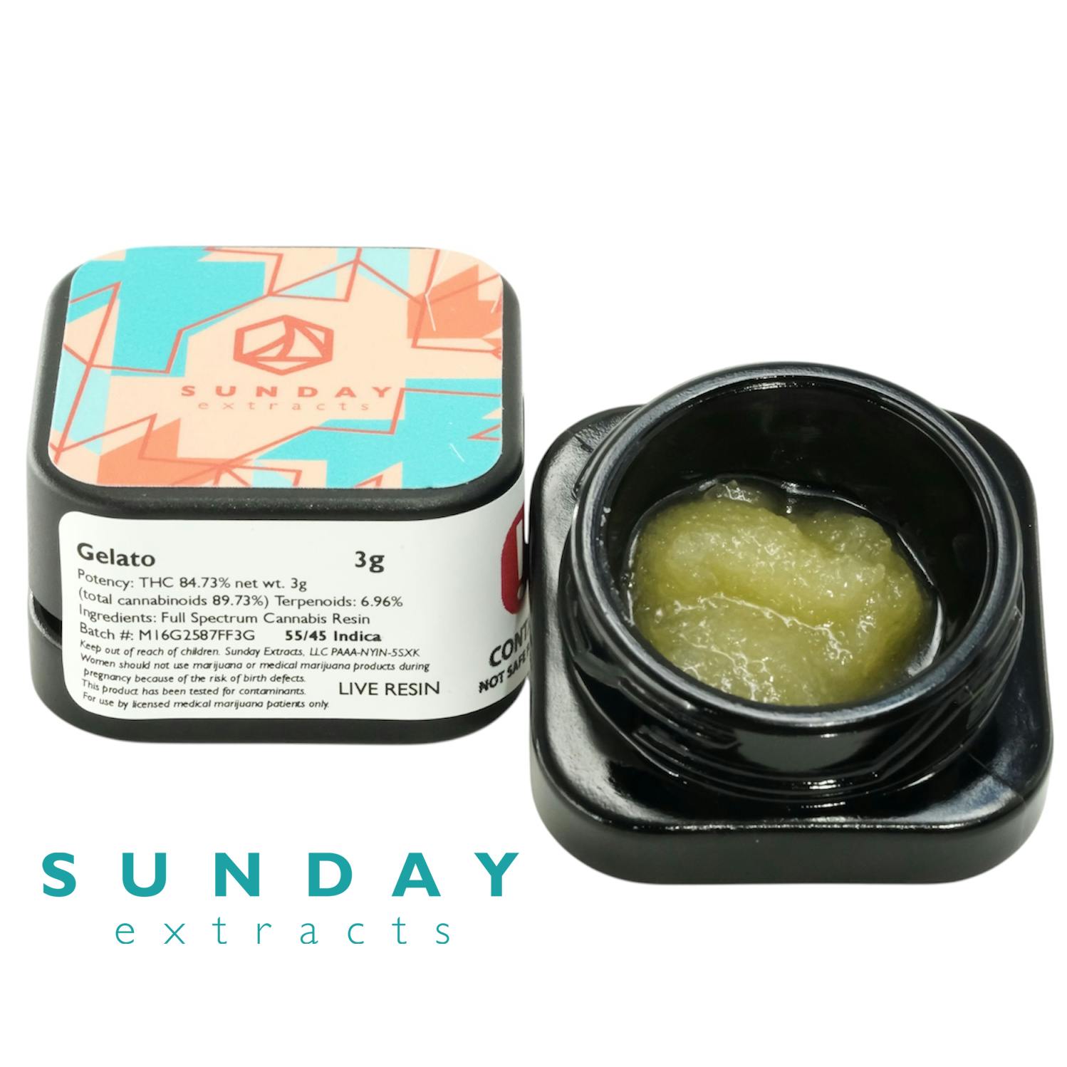 Sunday Gelato Live Resin