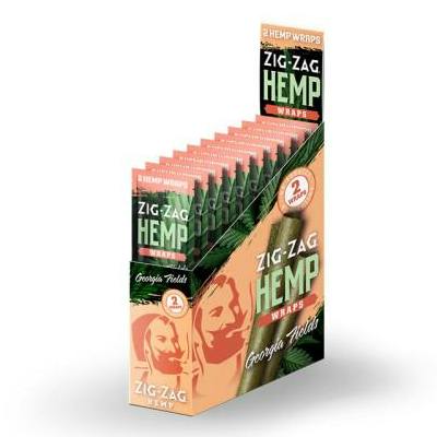 Zig Zag Georgia Fields Hemp Wraps 2pk