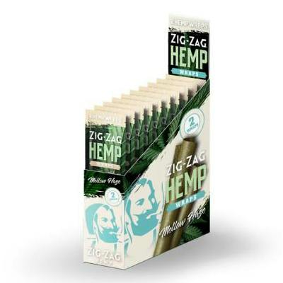 Zig Zag Mellow Haze Hemp Wraps 2pk