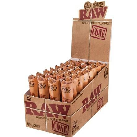 RAW Classic Cones 1.25" 6pk