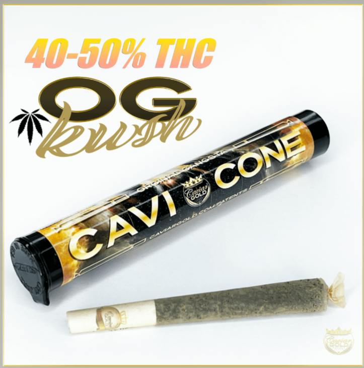 Caviar Gold Original Gangsta Cavi Cone