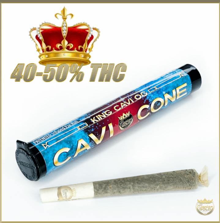 Caviar Gold King Cavi OG Cavi Cone