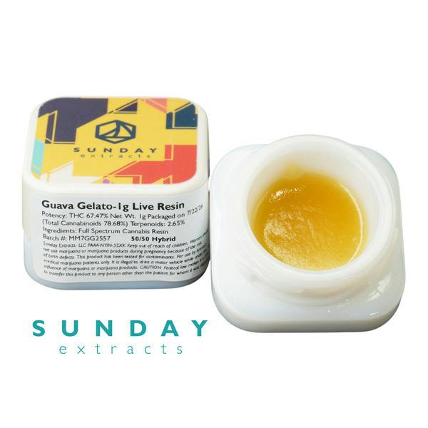 Sunday Guava Gelato Live Resin