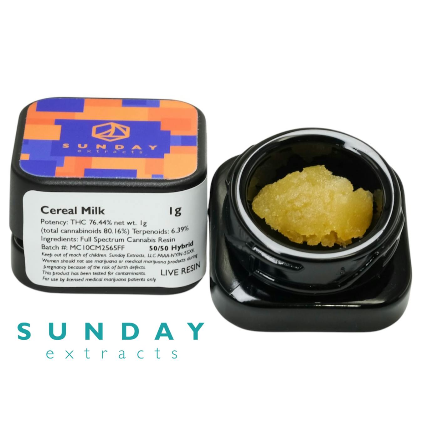 Sunday Cereal Milk Live Resin