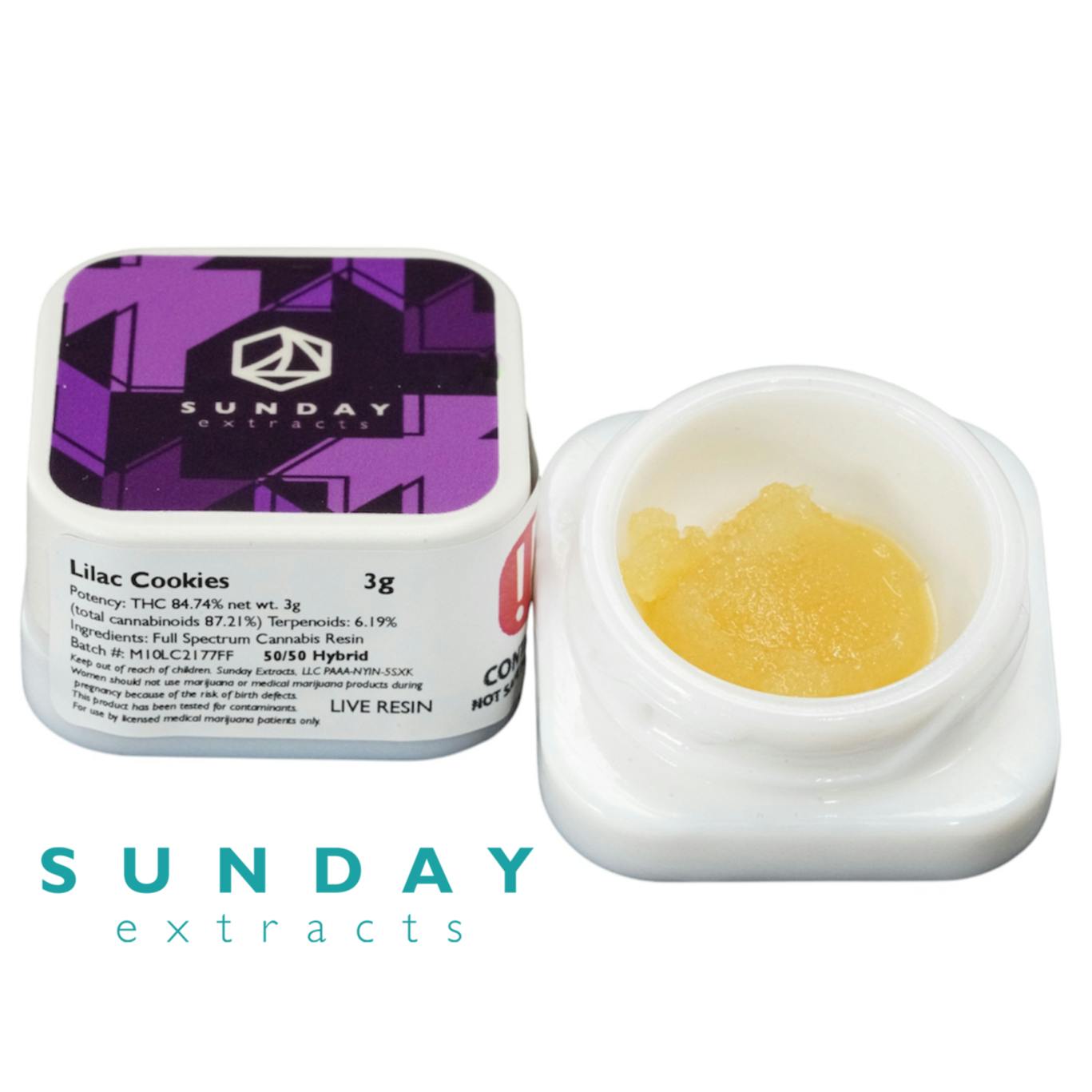 Sunday Lilac Cookies Live Resin