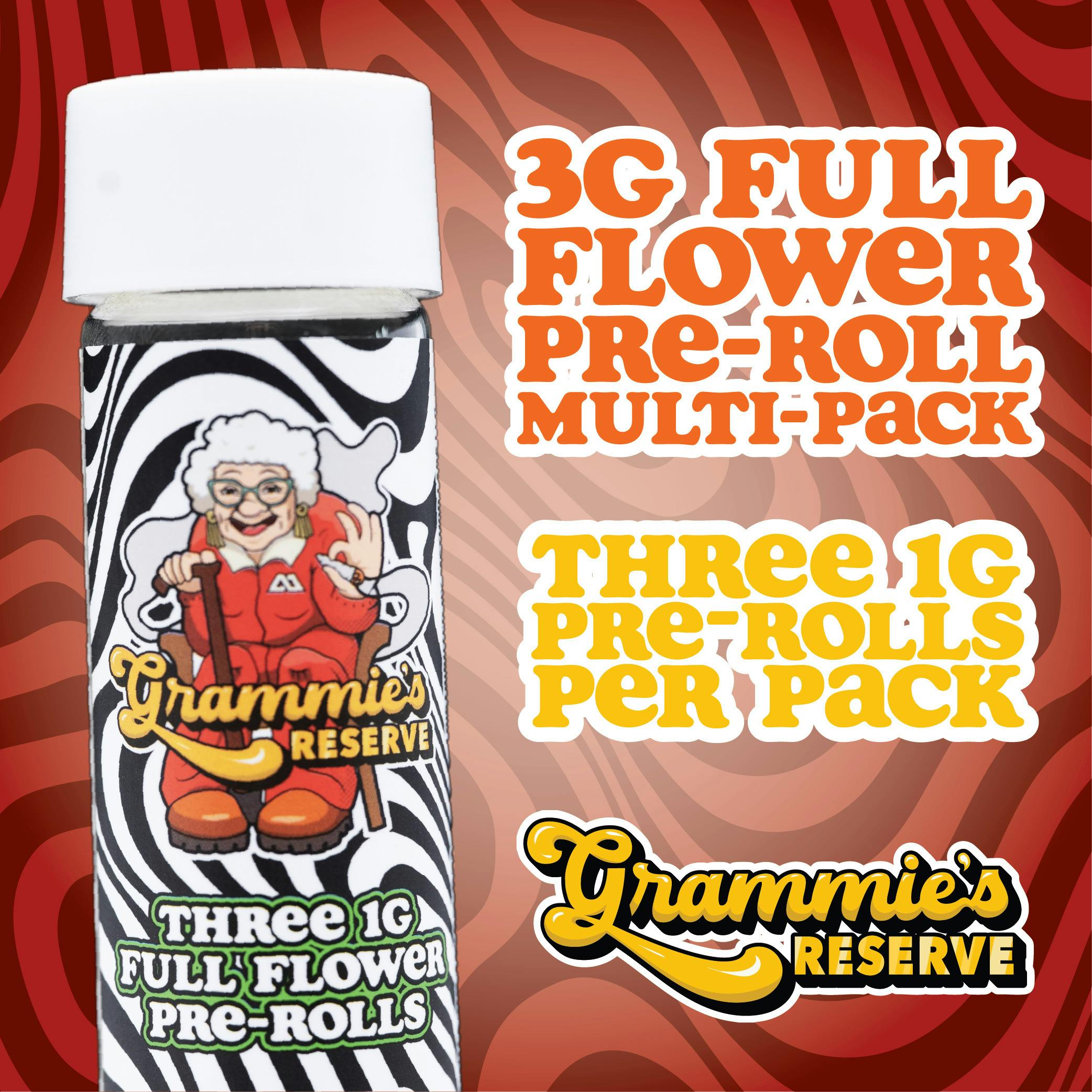 Grammie's Cosmic Honey Preroll 3pk