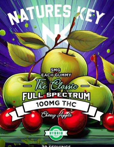 Nature's Key Cherry Apple Gummies
