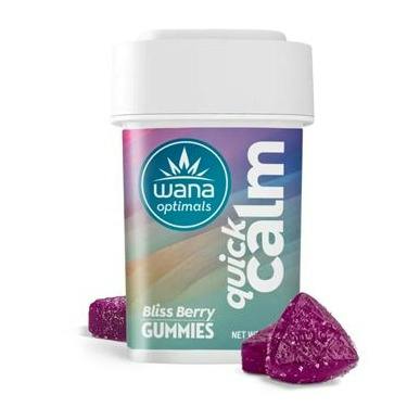 Wana Bliss Berry Gummies 1:10:10 THC:CBD:CBG