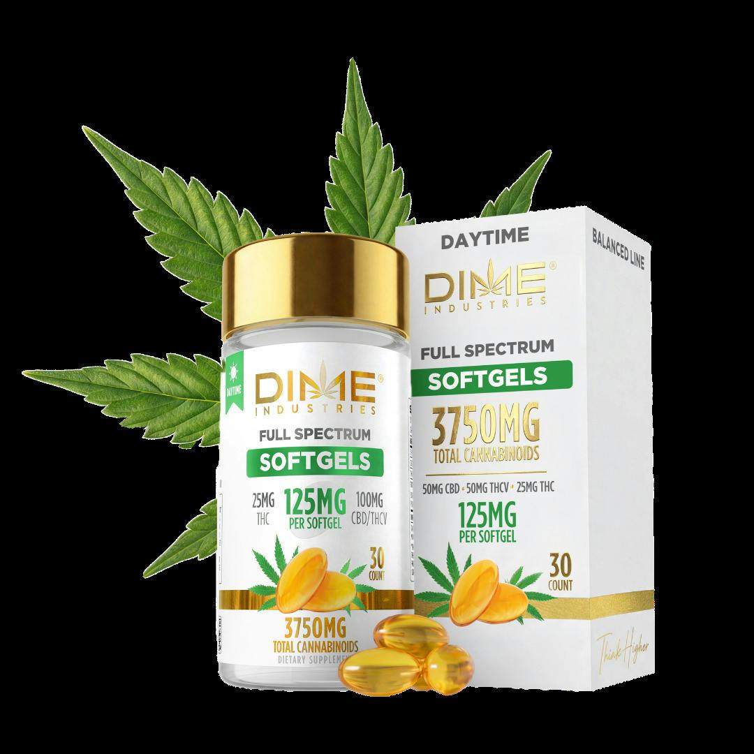 Dime Daytime Softgels 2:2:1 CBD:THCV:THC