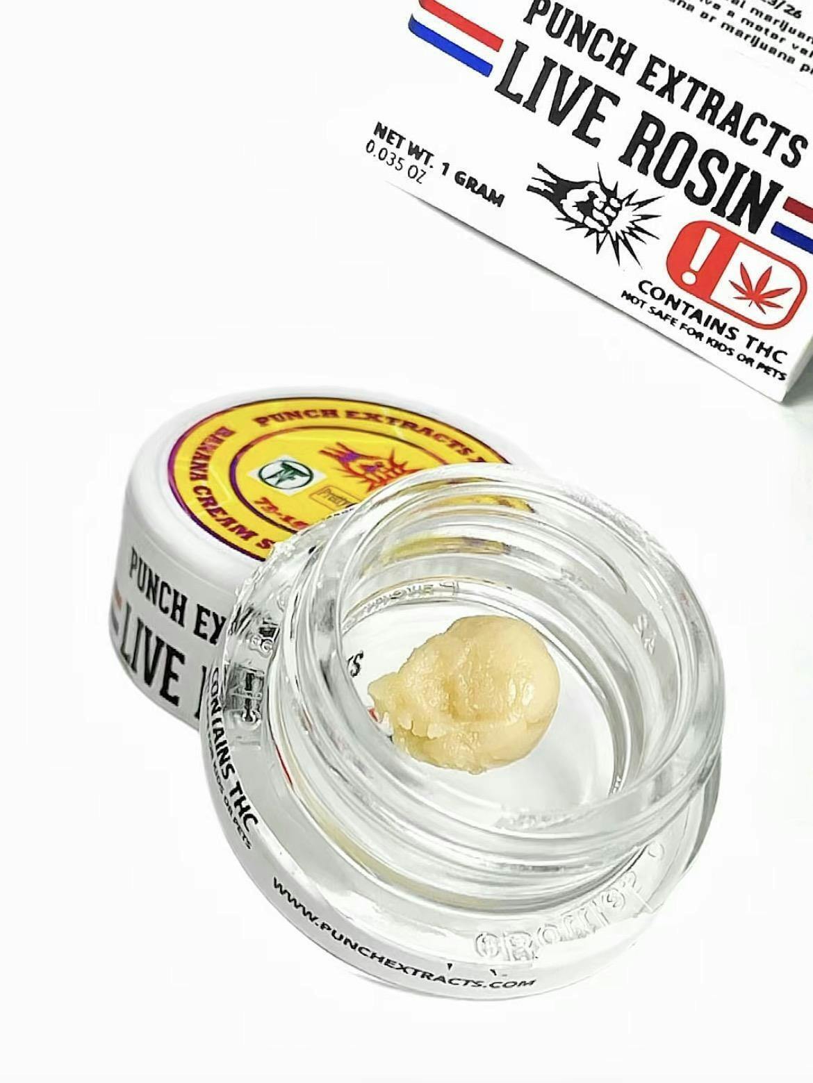 Punch Banana Cream Syrup Rosin