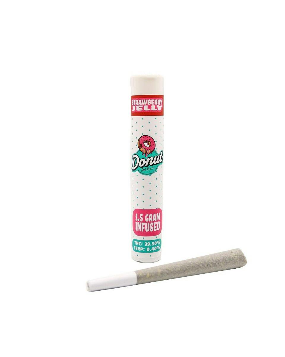 Donut Strawberry Jelly Infused Preroll