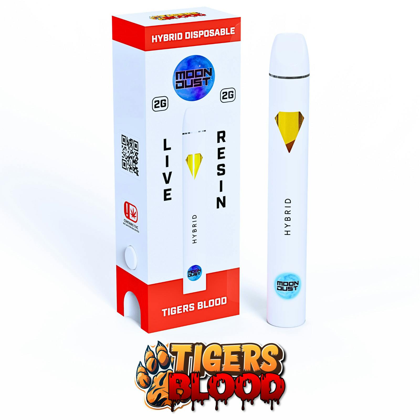 Moon Dust Tiger's Blood Live Resin Disposable