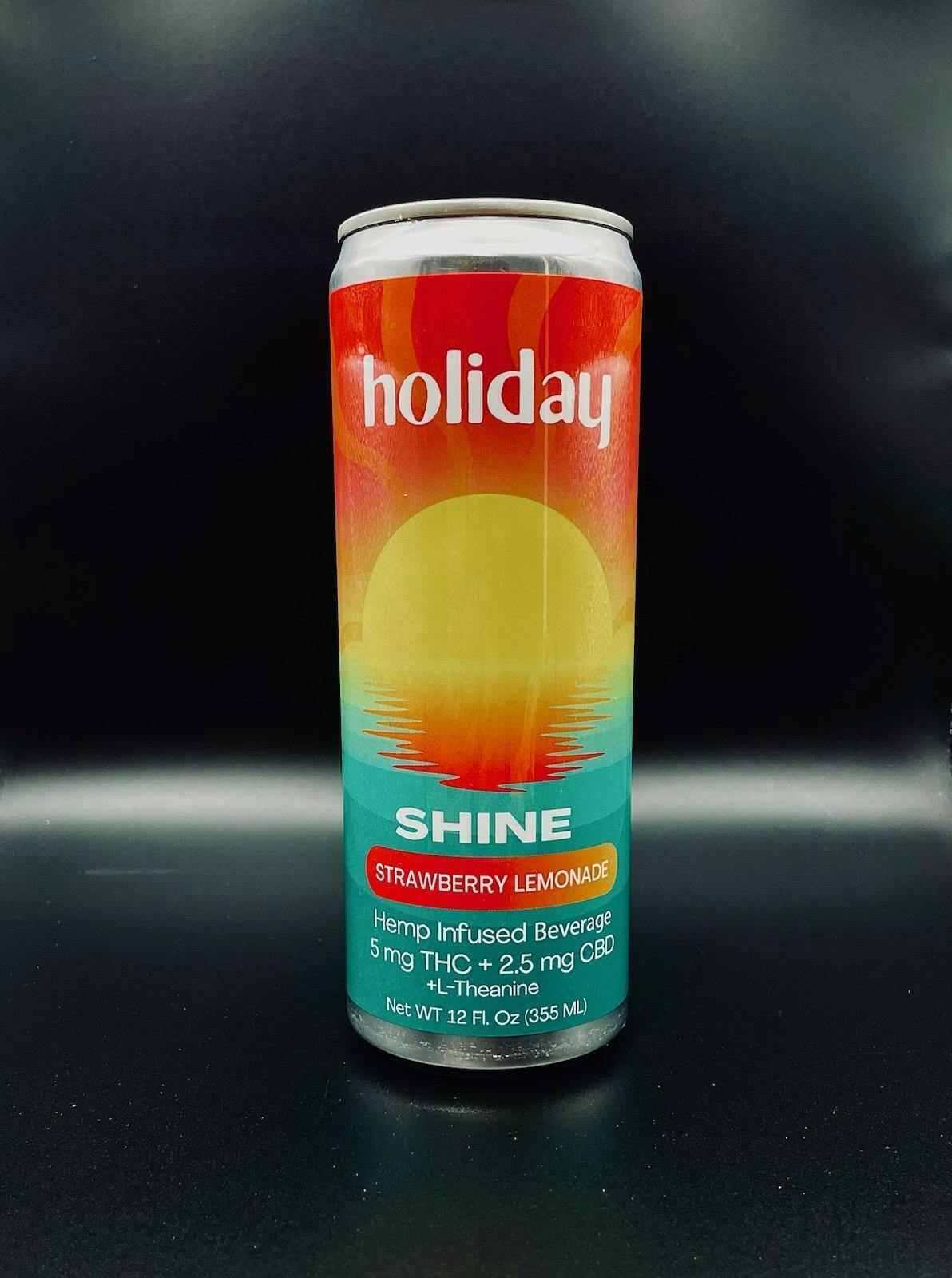 Holiday Shine (Strawberry Lemonade) Hemp-Infused Beverage