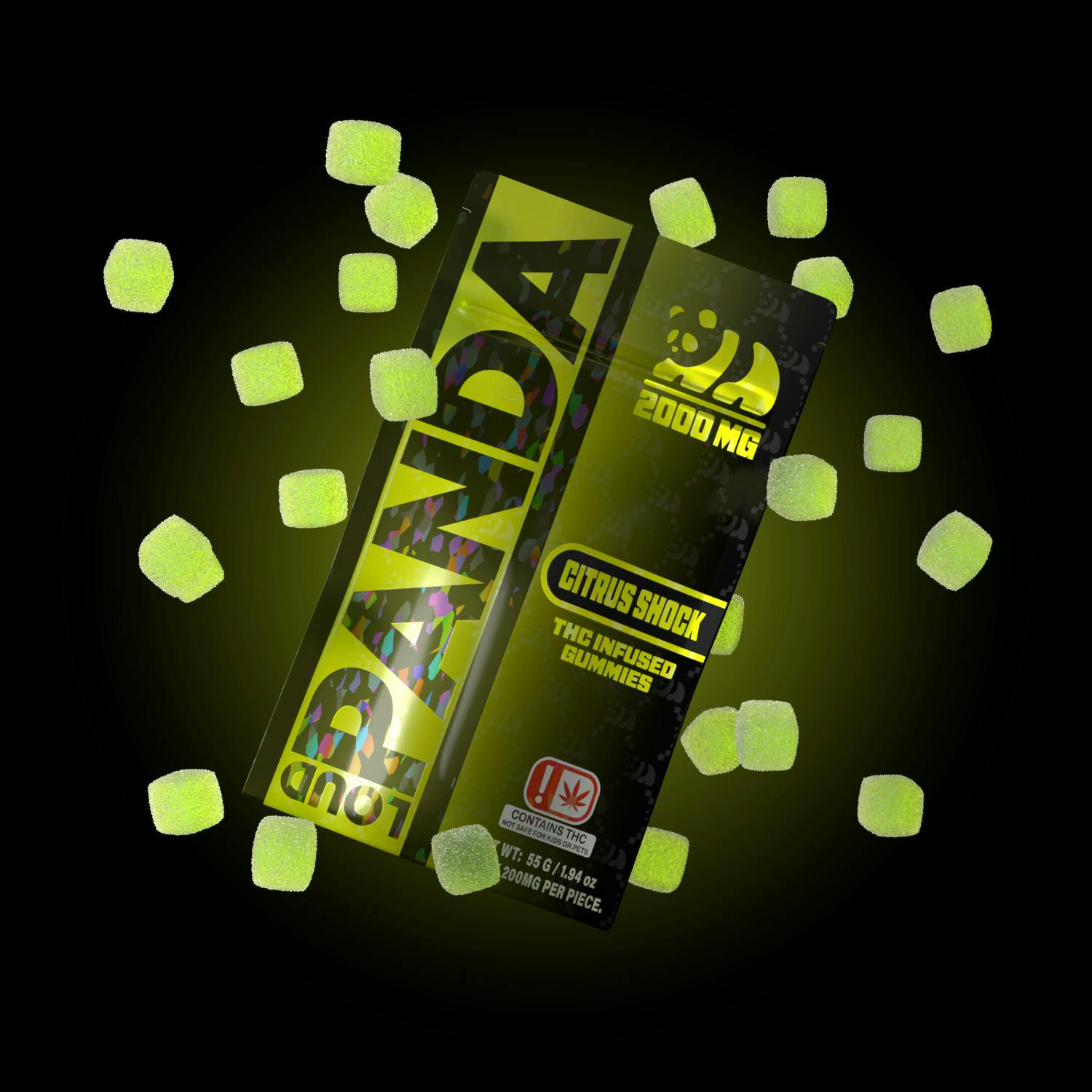 Loud Panda Citrus Shock Gummies