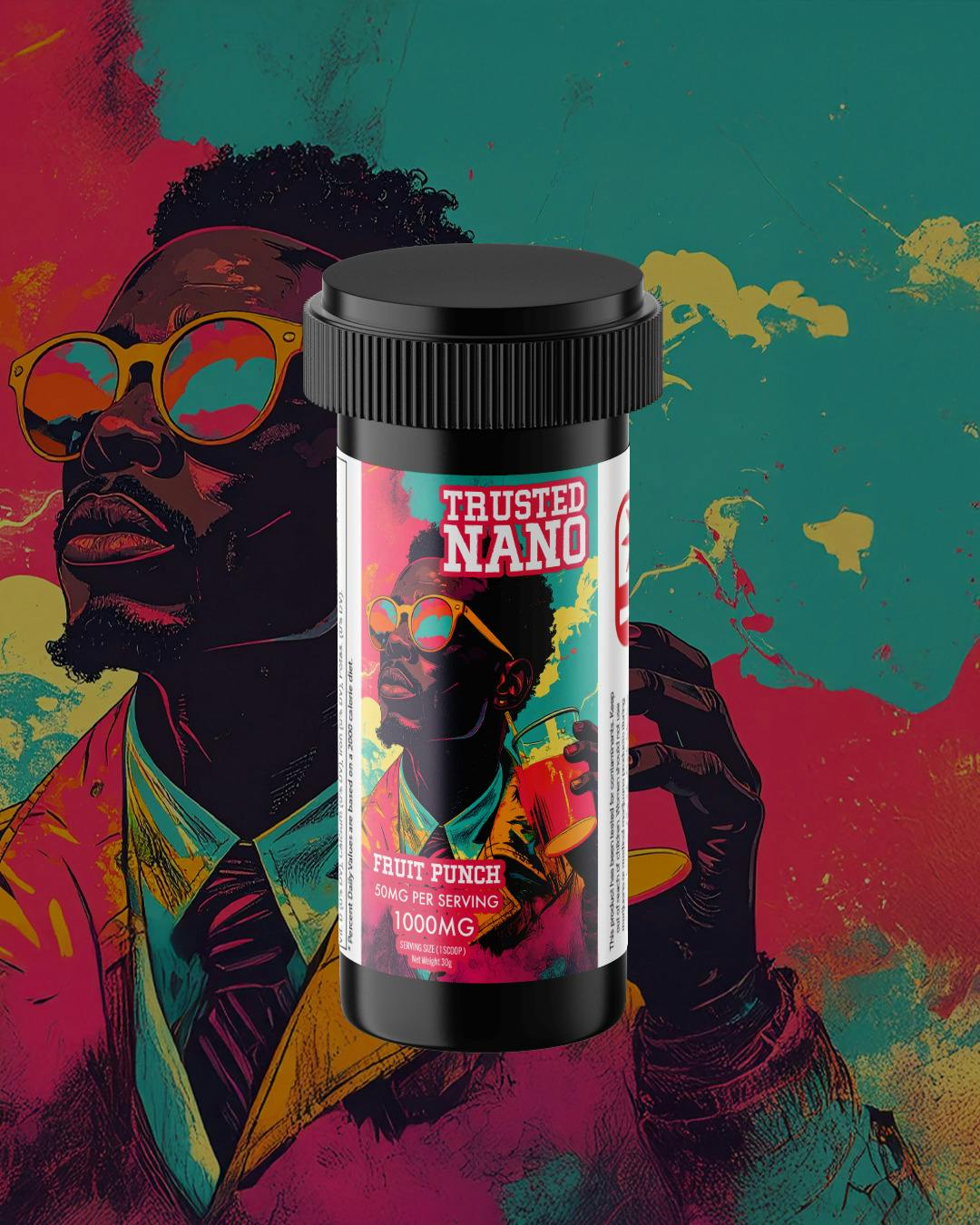 Fruit Punch - 1000mg Natures Key Nano Powder