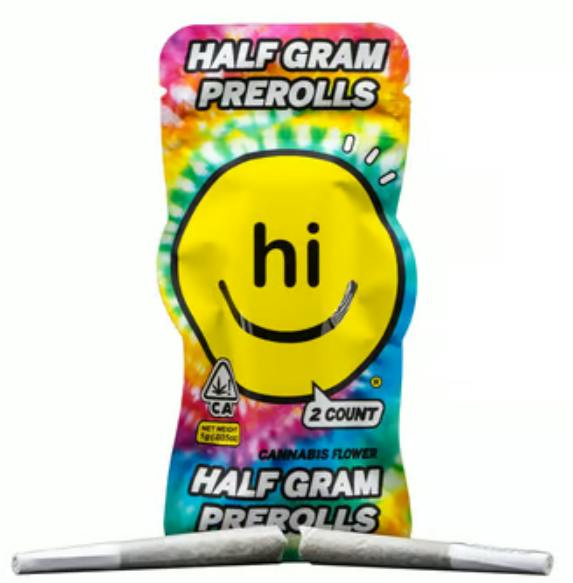 HI: MOTORBERRY HYBRID 1G PREROLL 2 PACK