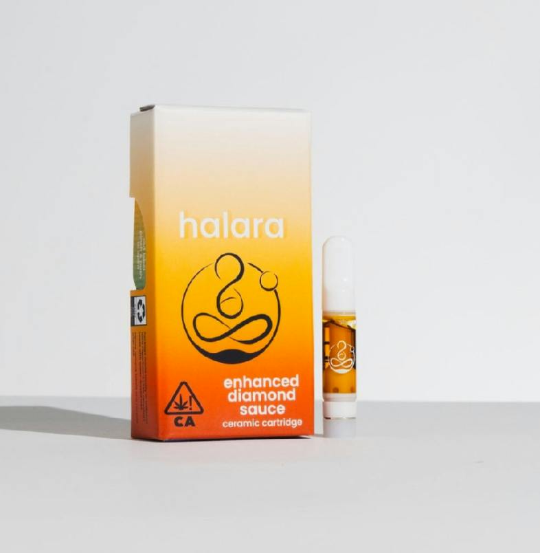 HALARA: STRAWBERRY JACK LIVE RESIN DIAMOND CARTRIDGE SATIVA 1G