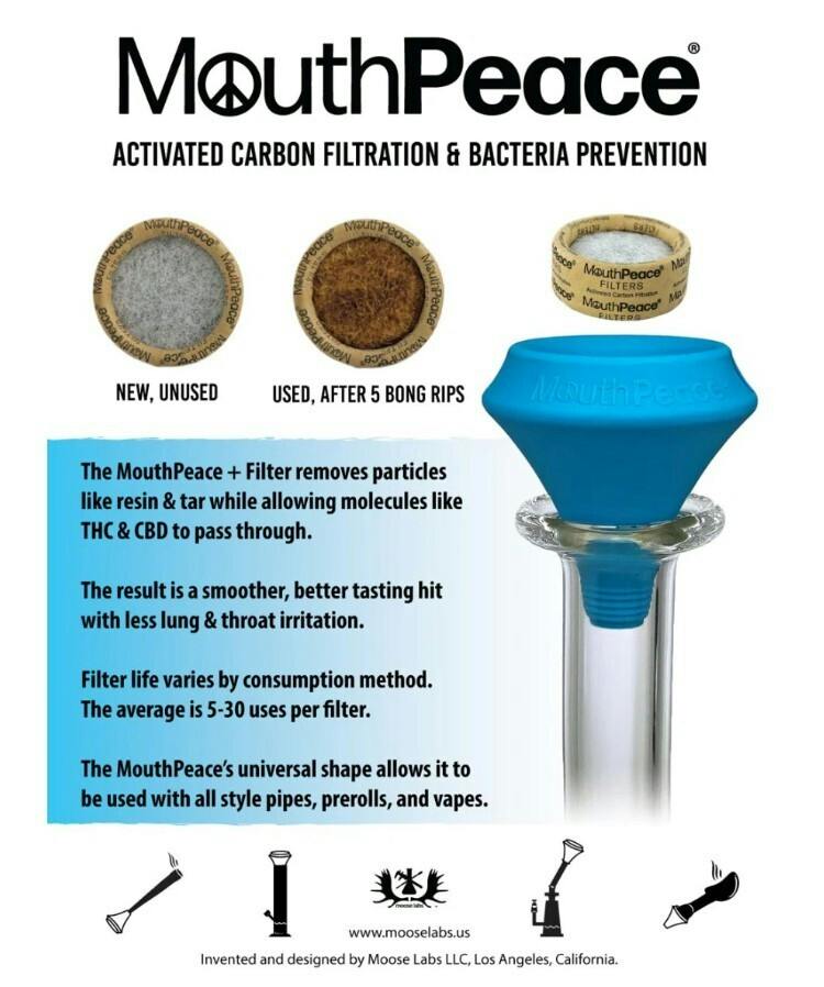 MOOSE LABS: SILICONE BONG MOUTHPEACE