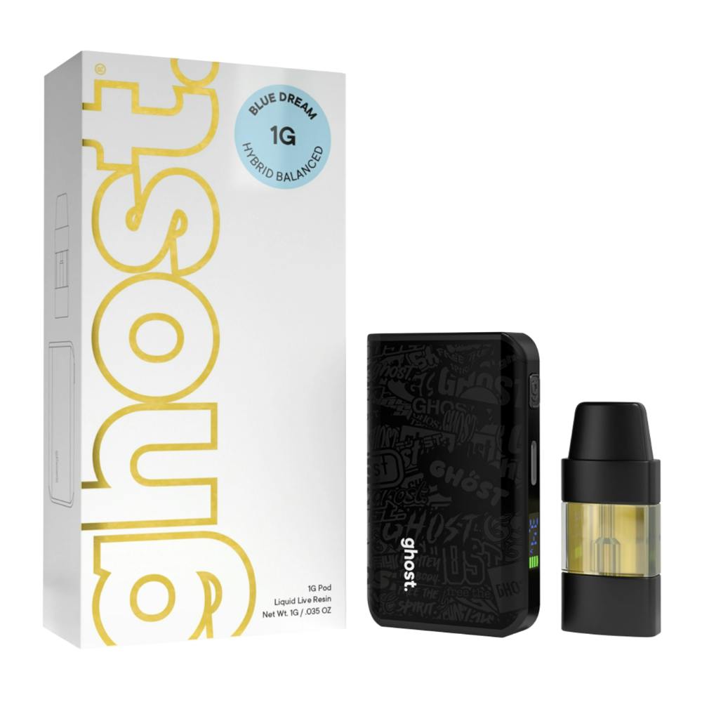 GHOST: BLUE DREAM LIVE RESIN POD SATIVA 1G