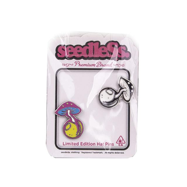 SEEDLESS CO.: SHROOMSPROUT PIN SET