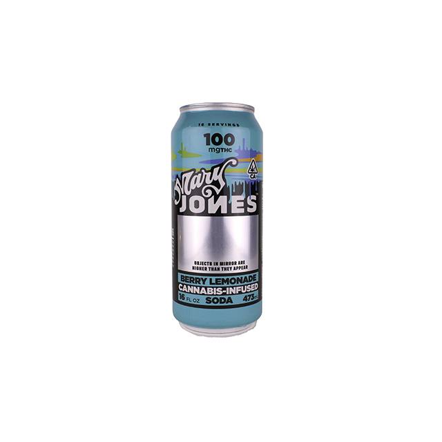 MARY JONES: BERRY LEMONADE SODA 100MG